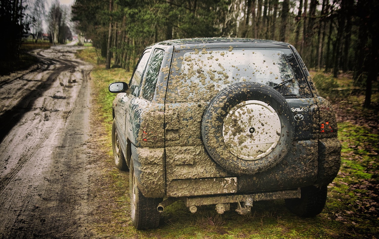 dirty car